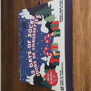 NIB 12 Days of Christmas Socks